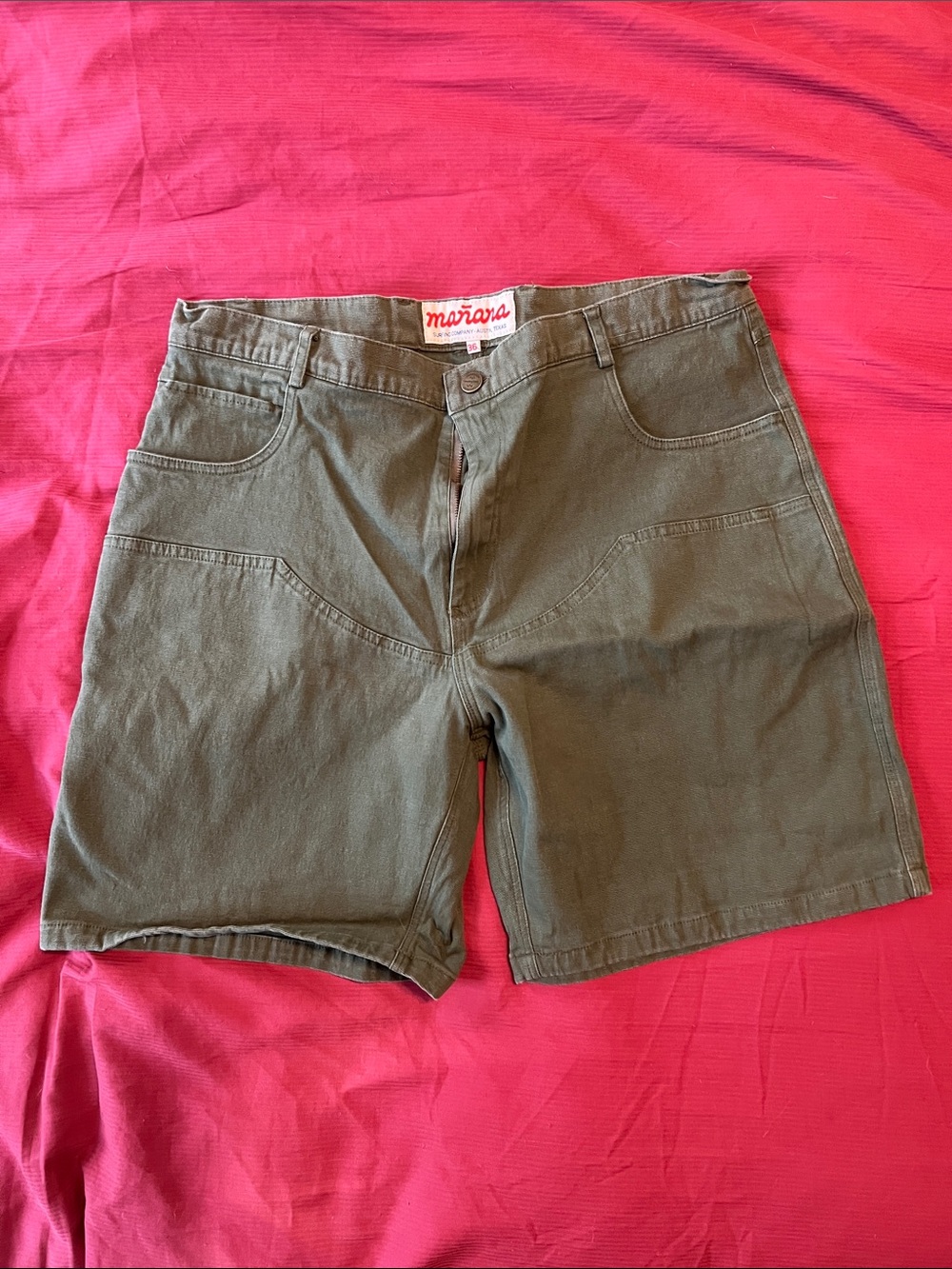 Mañana: Double-front Work Short - 7"